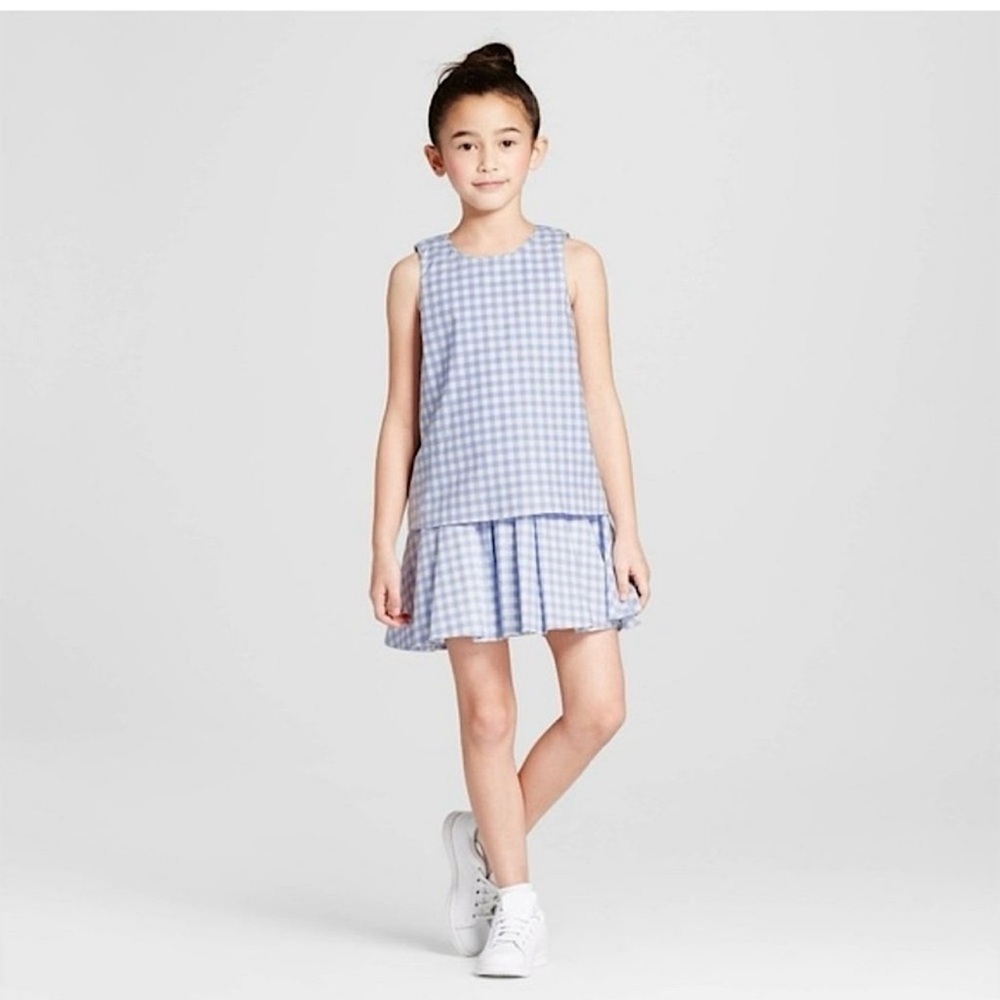 Cute Victoria Beckham gingham dress S